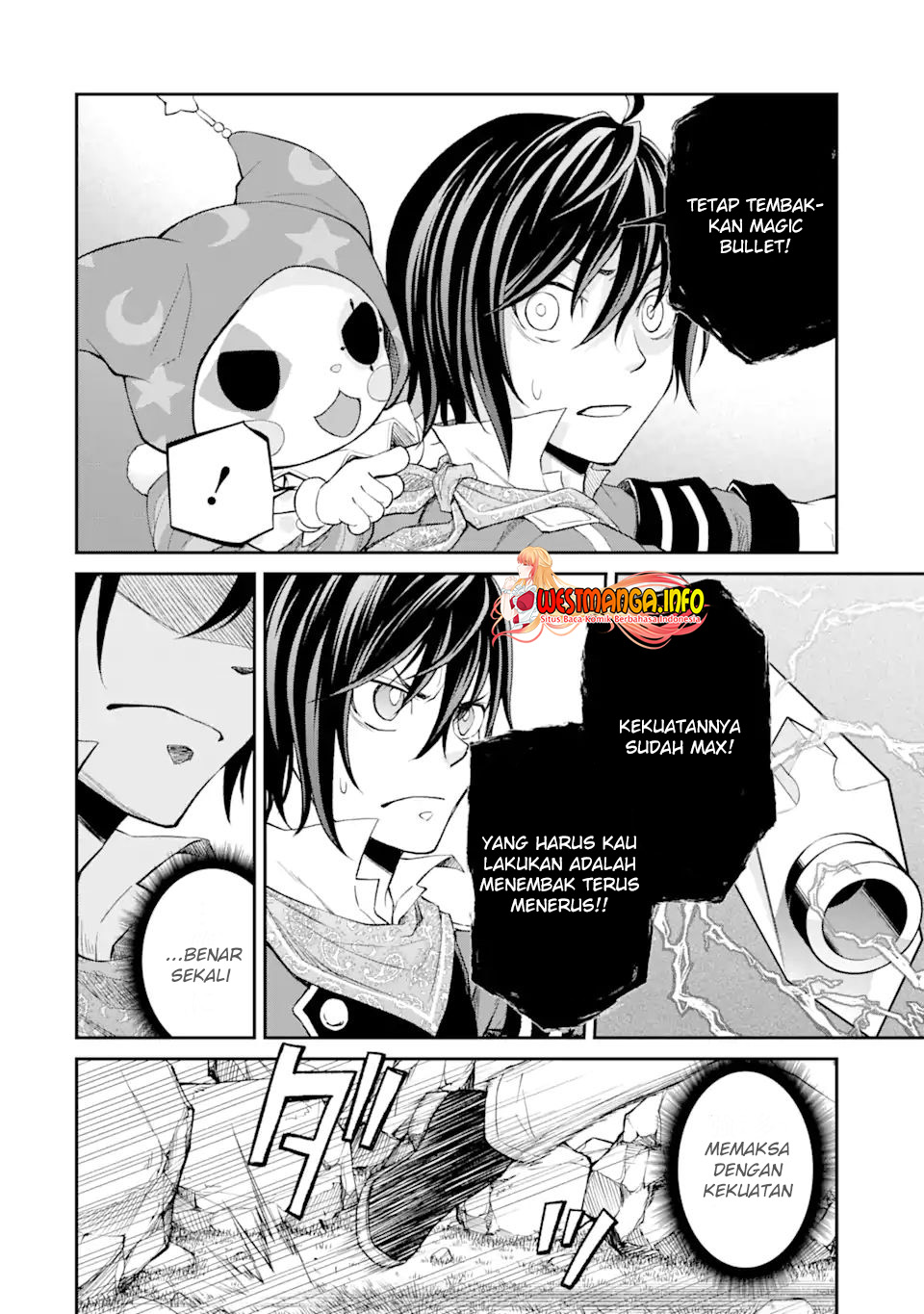 Saisoku Musou No B-kyuu Mahou Tsukai Chapter 24.2 Bahasa Indonesia